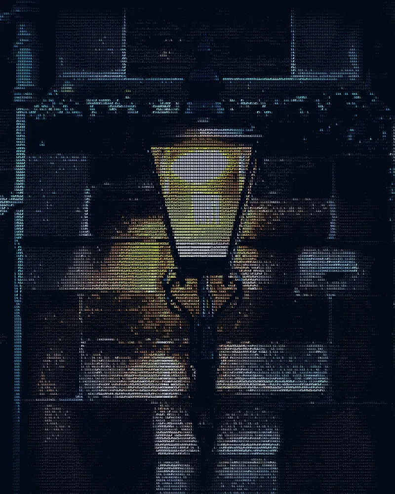 ASCII artwork of Vintage Wall Light in Glasgow