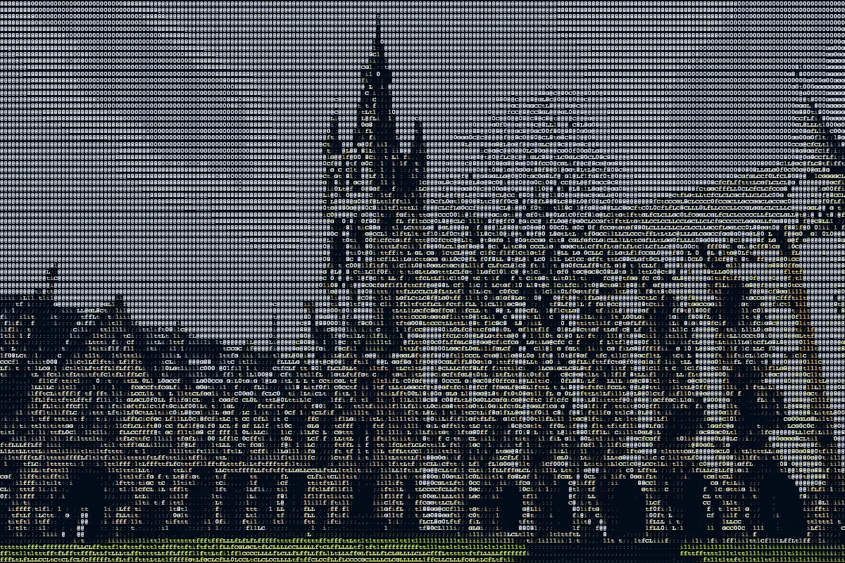 ASCII photograph of University of Glasgow courtyard, Glasgow.