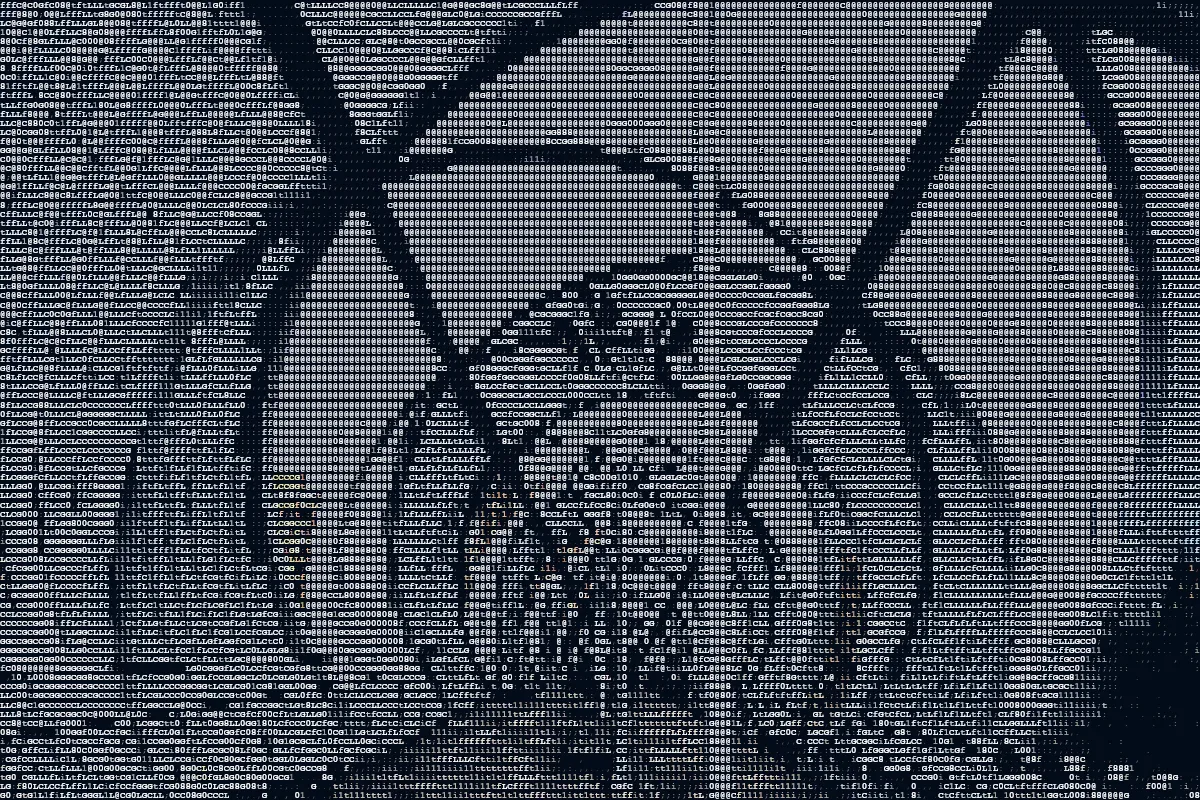 ASCII photograph of Puente de Arganzuela, Madrid.